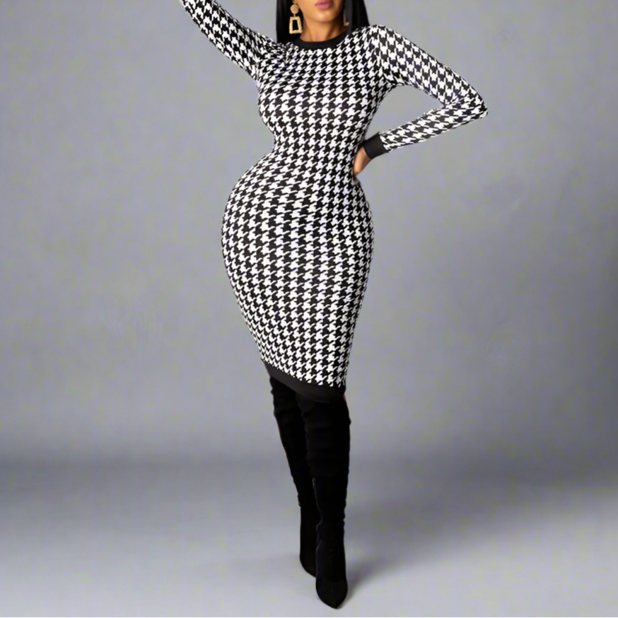 Long Sleeve Midi Dress