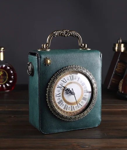 Clock Small Square Bag