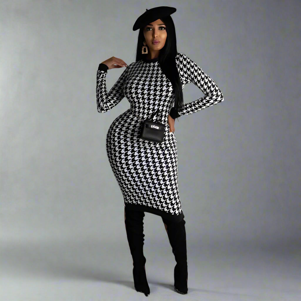 Long Sleeve Midi Dress
