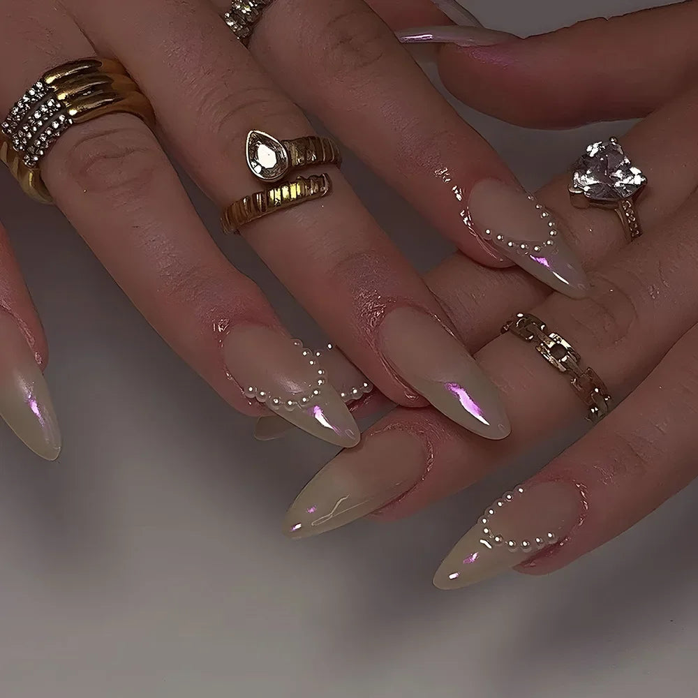 Princess Press on Nails
