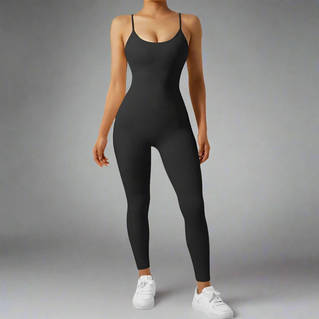 Sleeveless Sportswear Jumpsuit