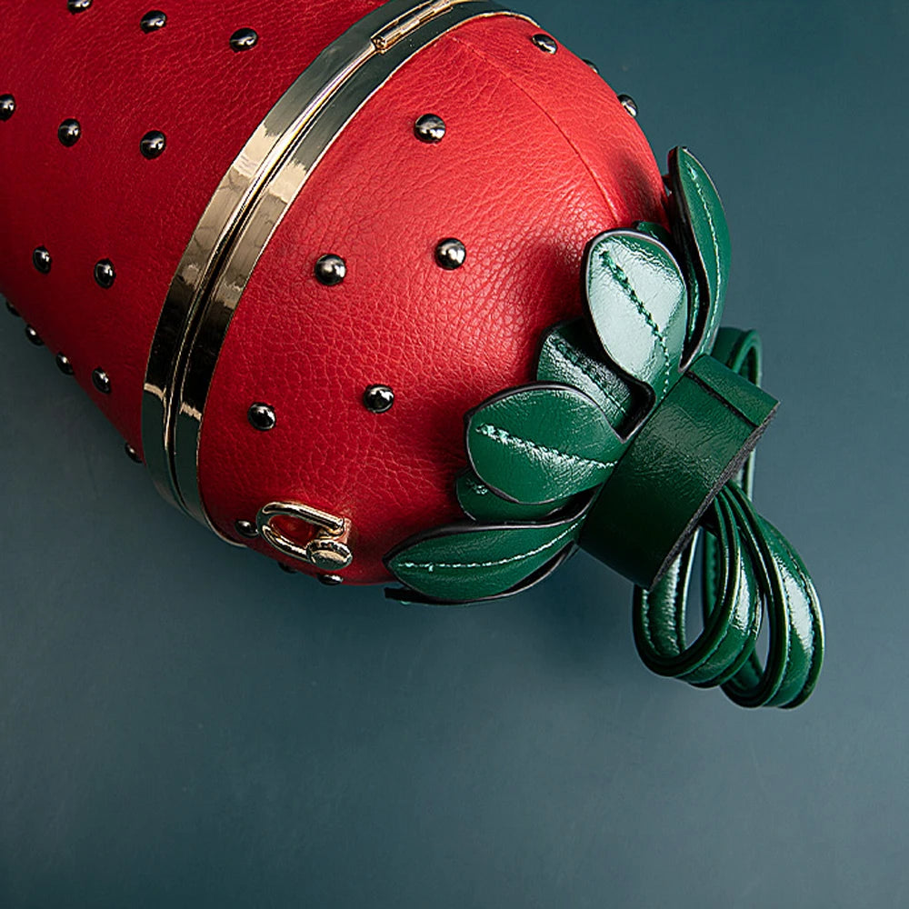 Strawberry luxury clutch Bag