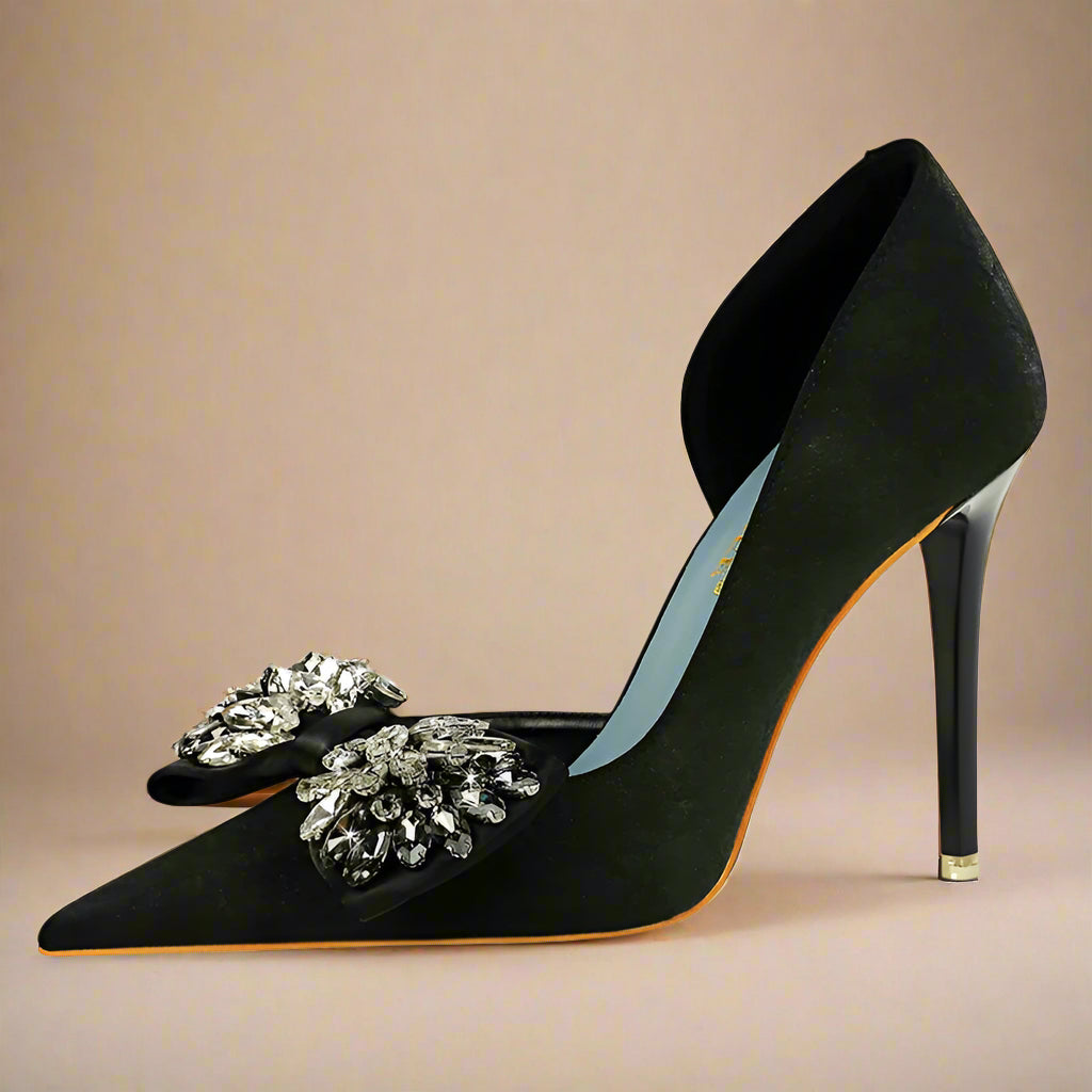 Stone Bow Heels