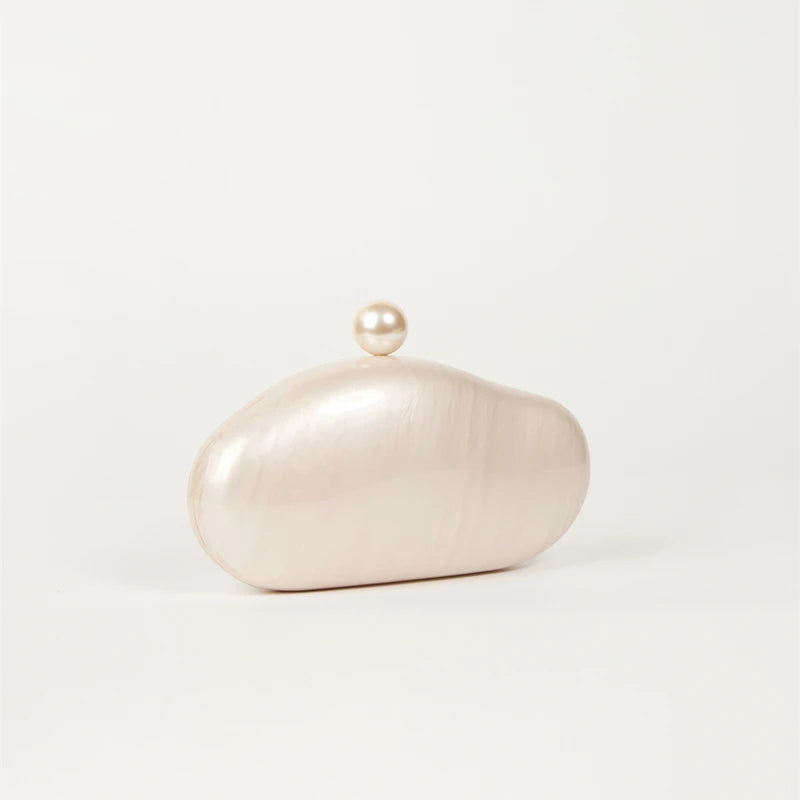 Stone Clutch Bag