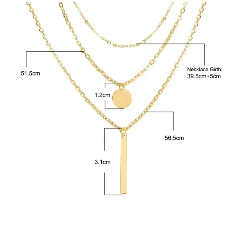 Triple layer chain