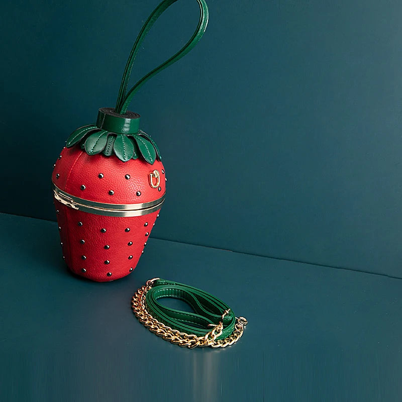 Strawberry luxury clutch Bag