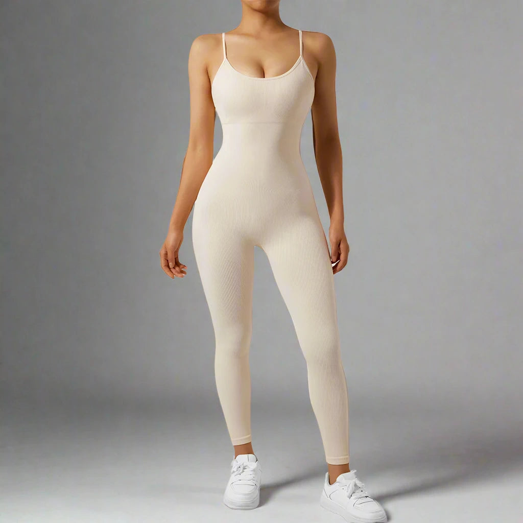 Sleeveless Sportswear Jumpsuit