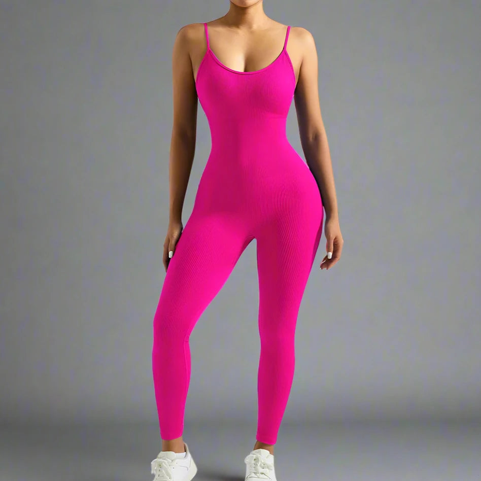 Sleeveless Sportswear Jumpsuit