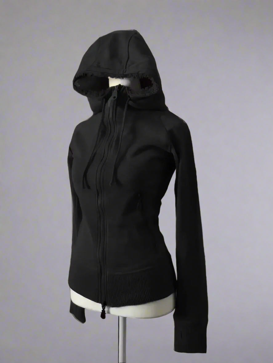 Lamb Wool Hooded Sweatshirt