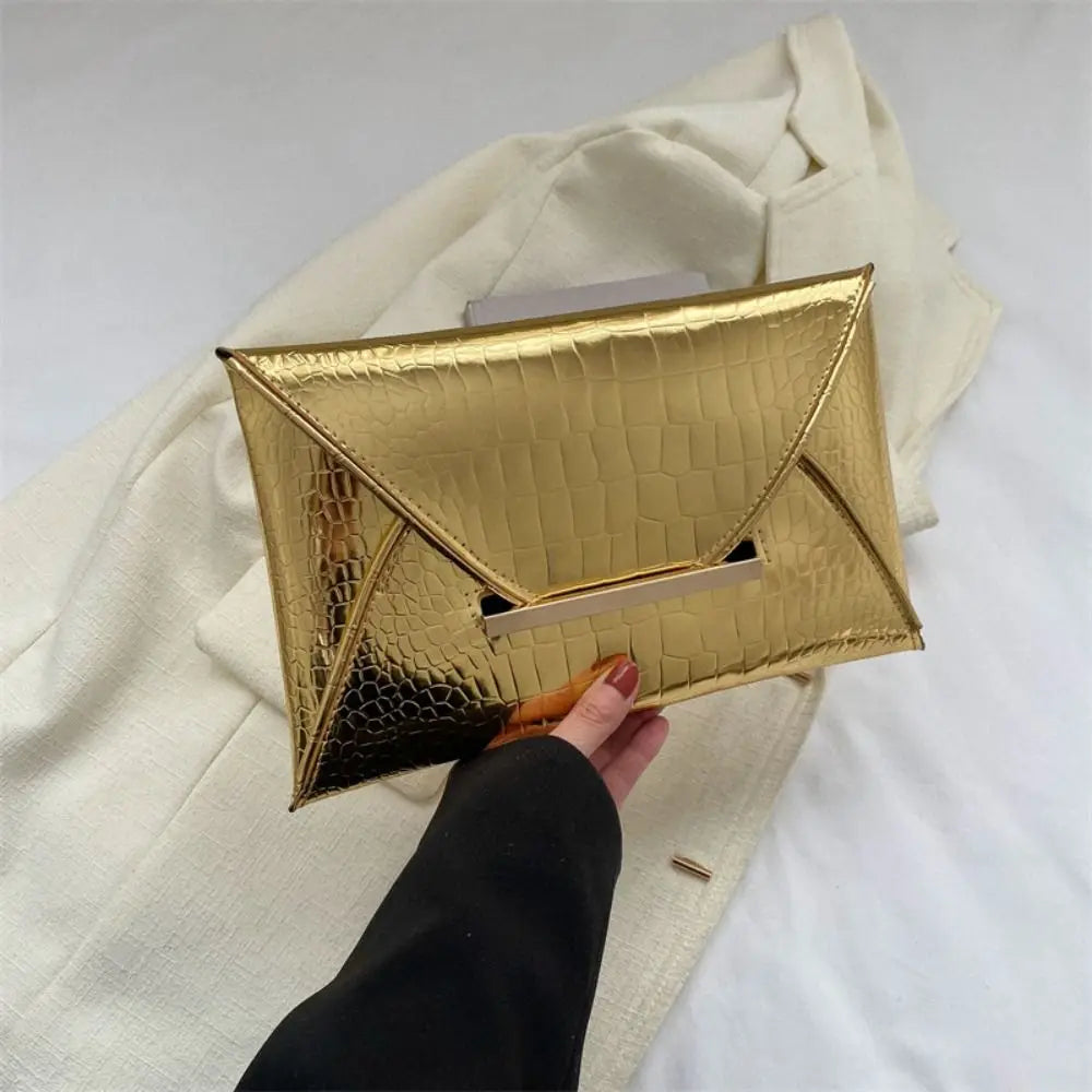 Crocodile Glossy Purse