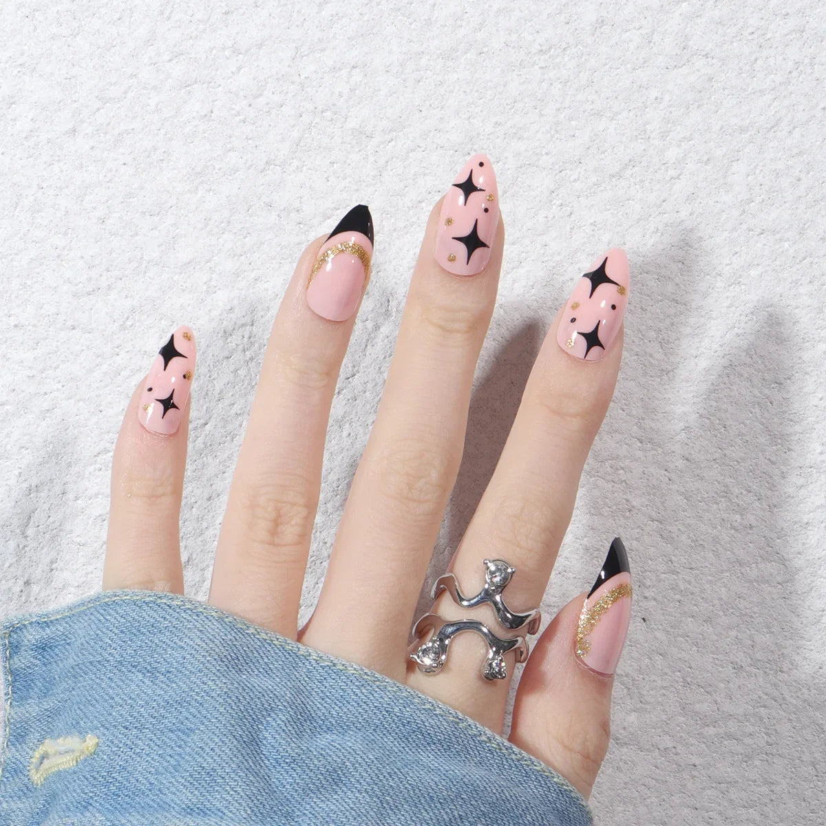 Princess Press on Nails