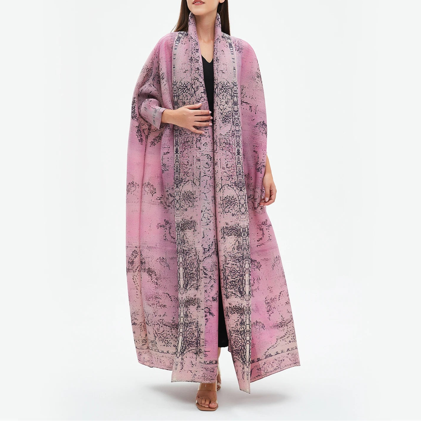 Jacket Bat Sleeve Scarf Coat
