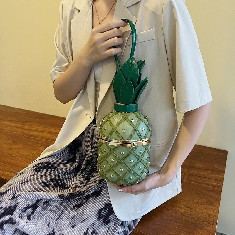 Personalized Pineapple Handbag