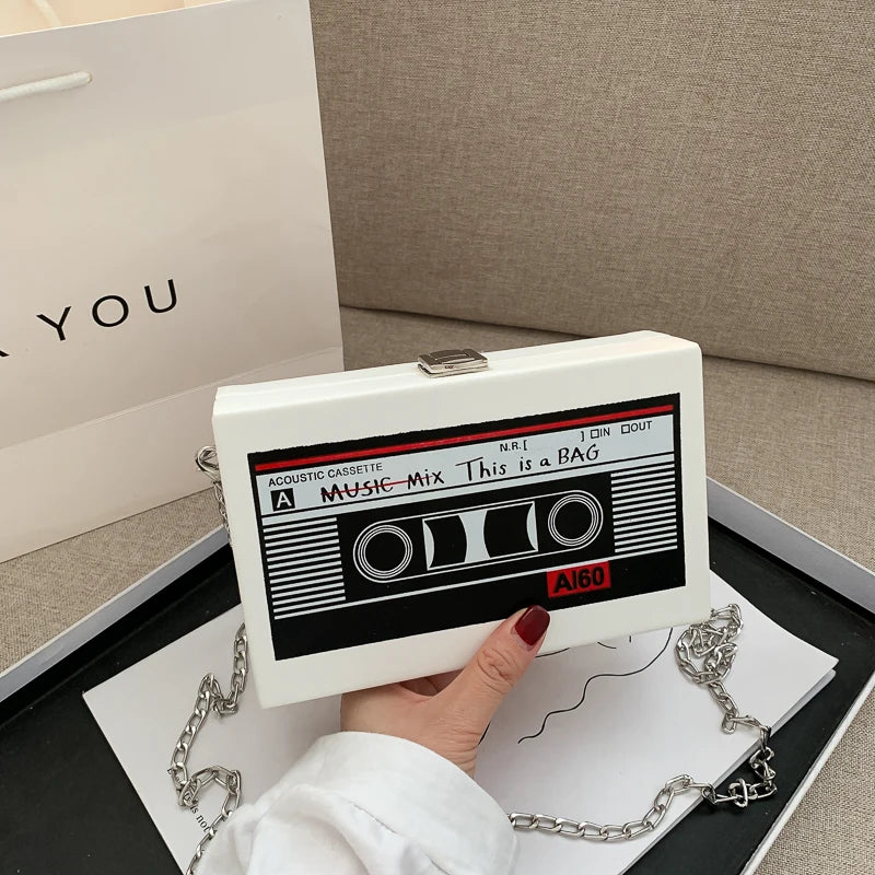 2Tape Radio Square Bag