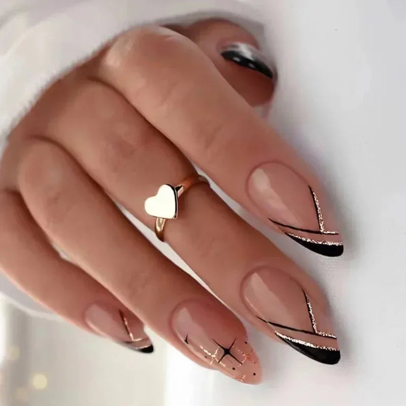 Princess Press on Nails