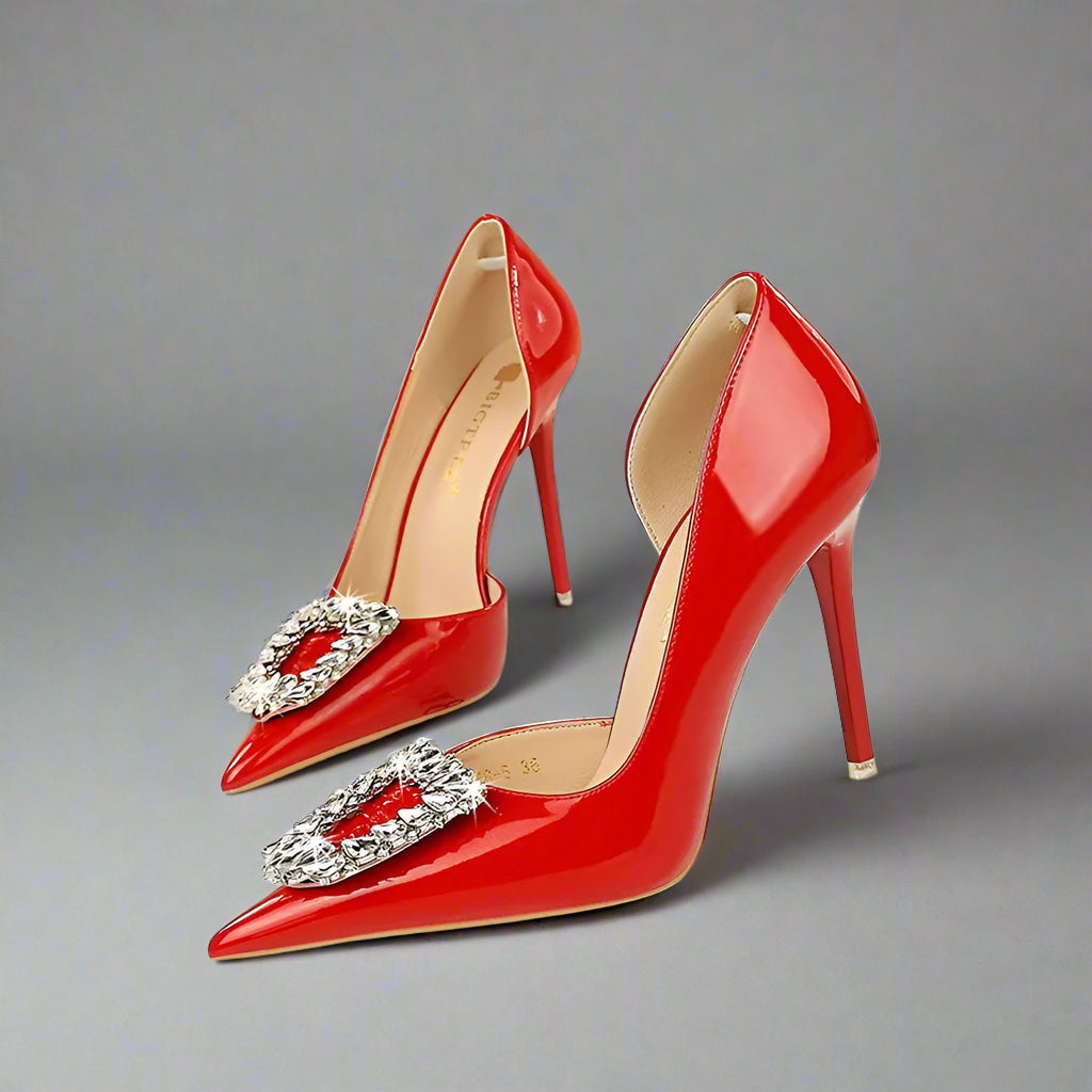 Crystal Hollow Heels