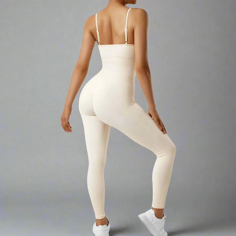 Sleeveless Sportswear Jumpsuit