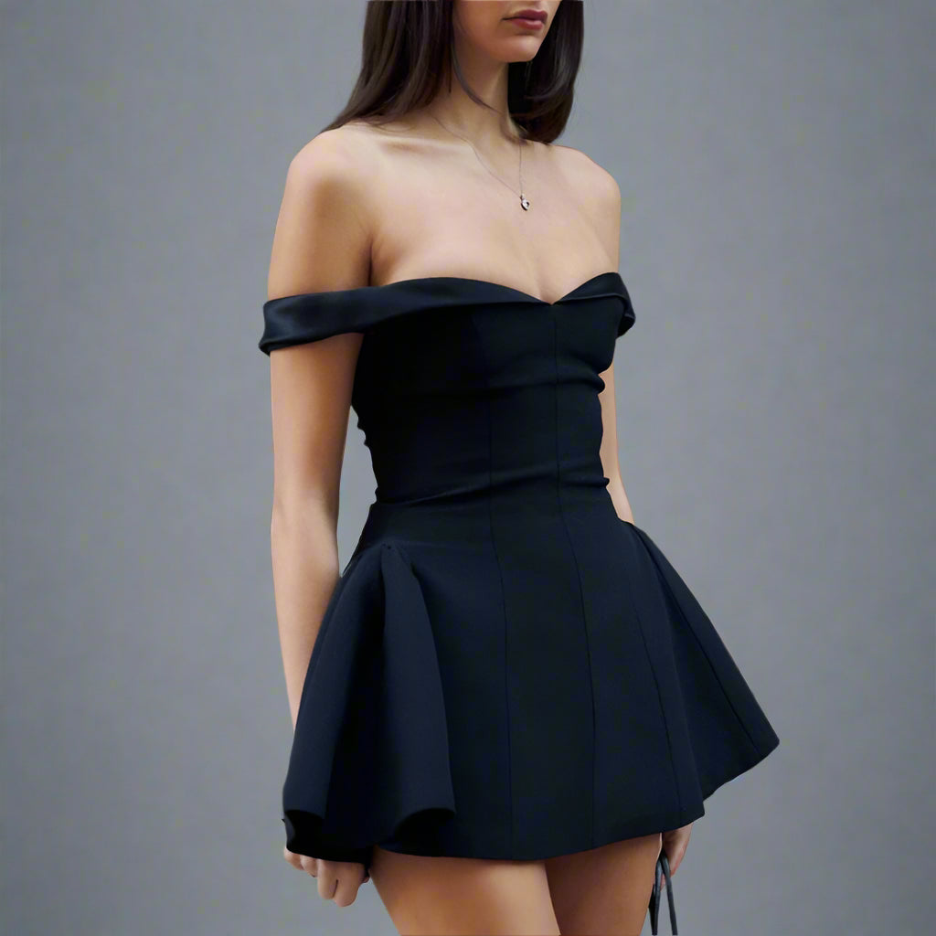 Backless Mini Dress