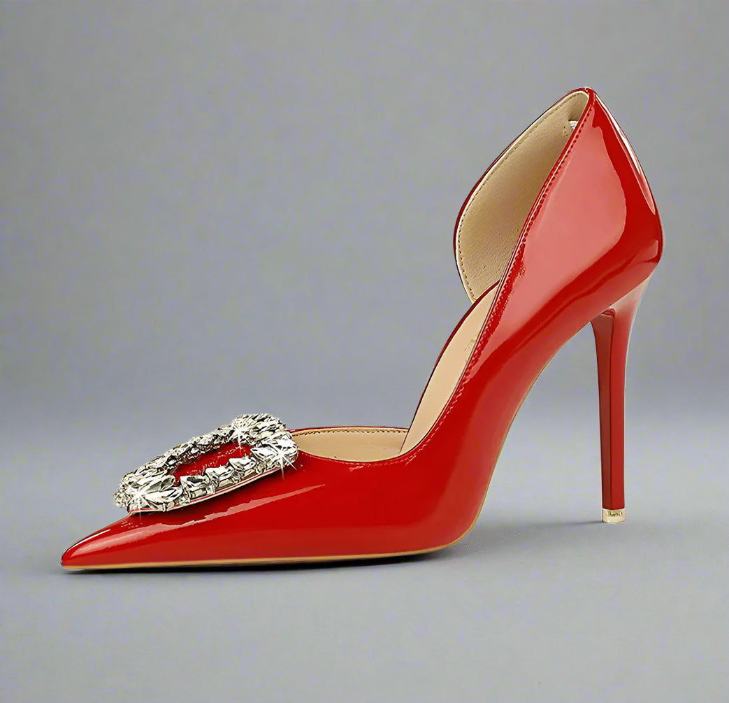 Crystal Hollow Heels