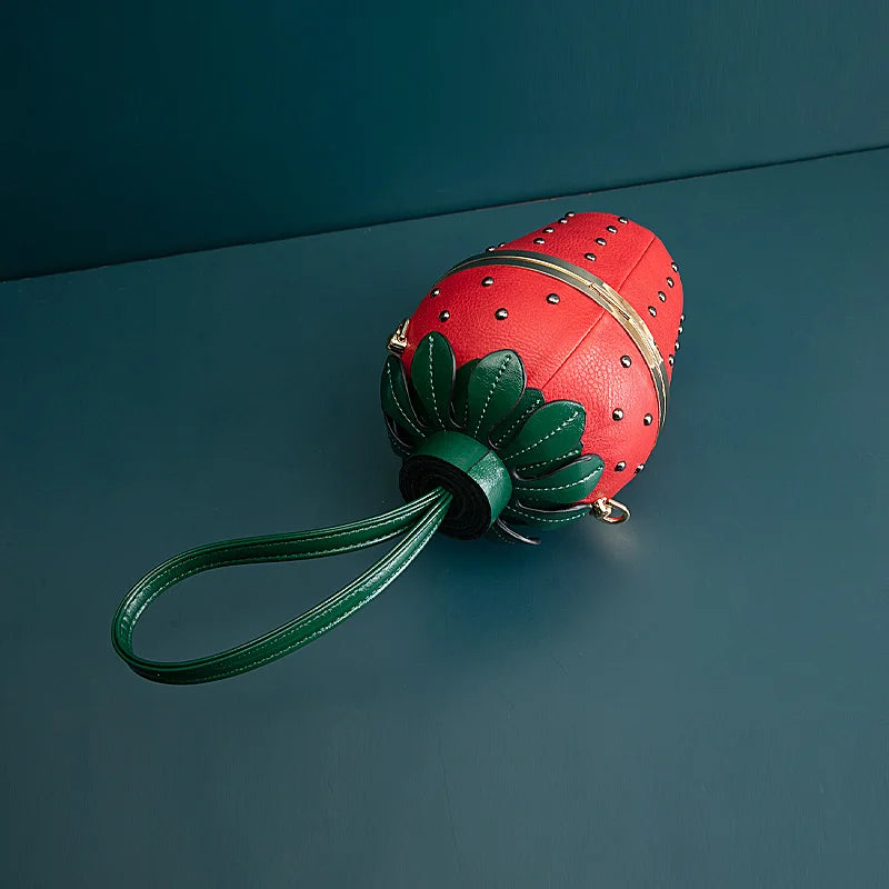 Strawberry luxury clutch Bag