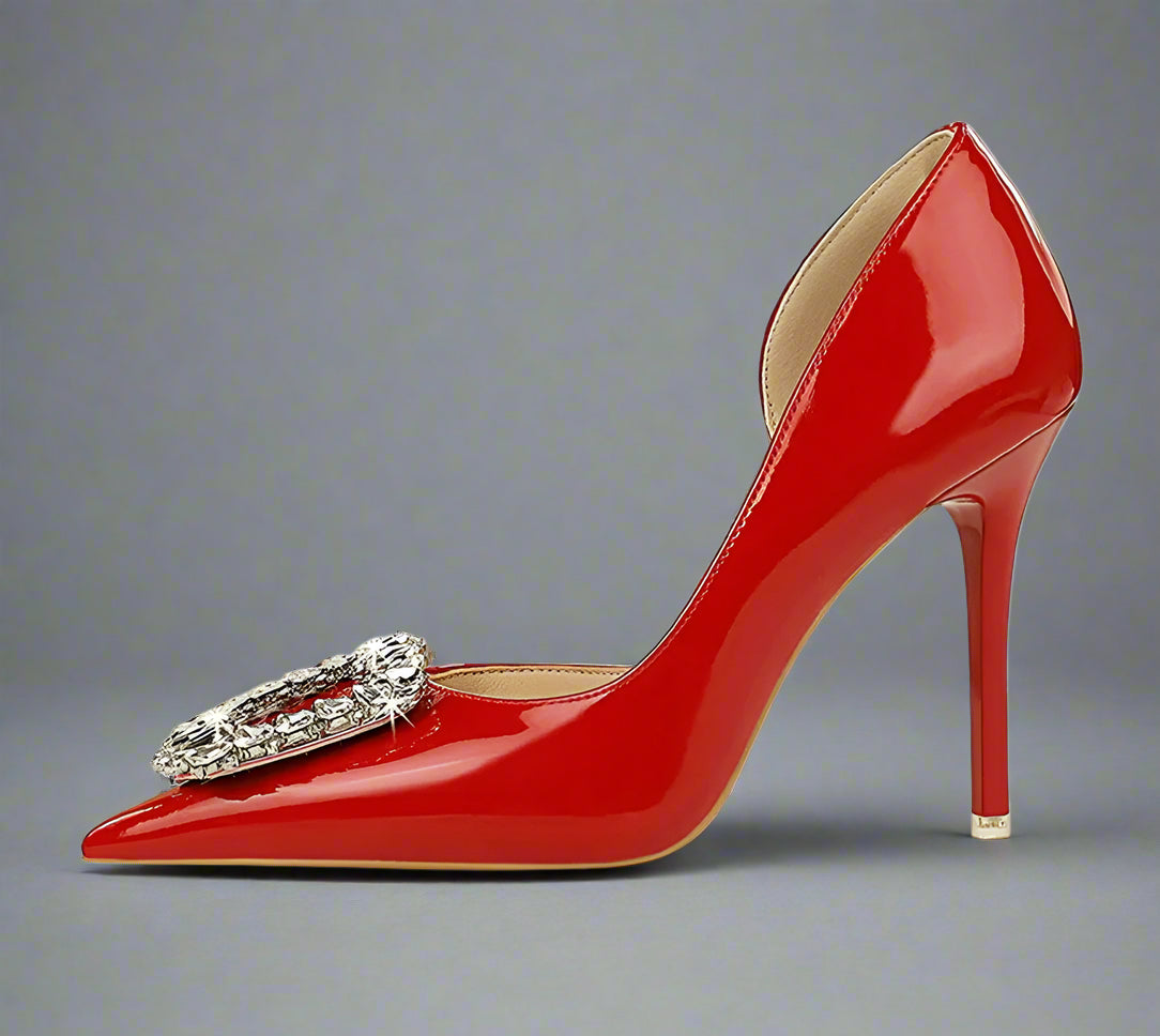 Crystal Hollow Heels