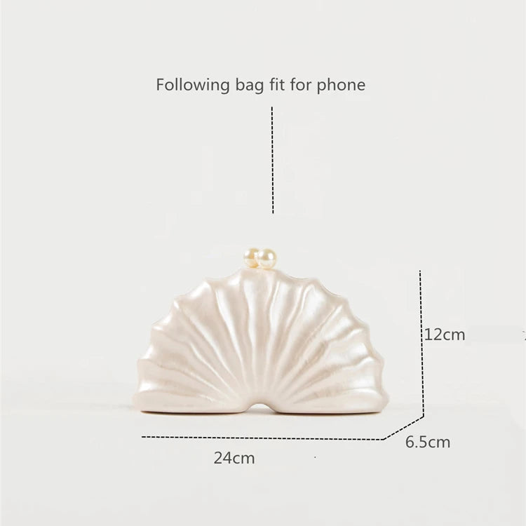 Shell Clutch Bag