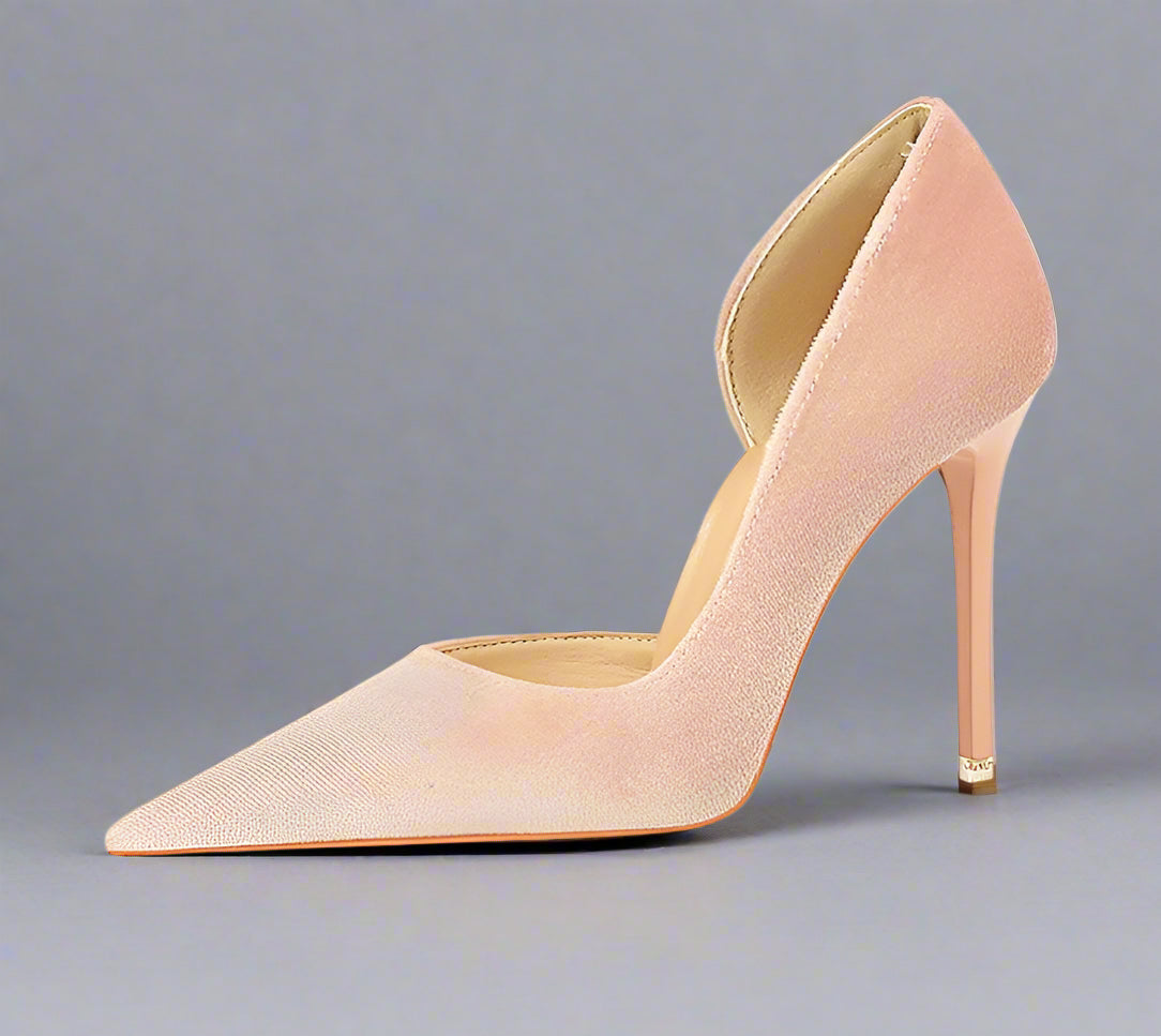 Suede High Heel
