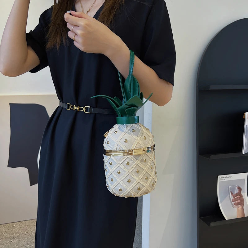 Personalized Pineapple Handbag