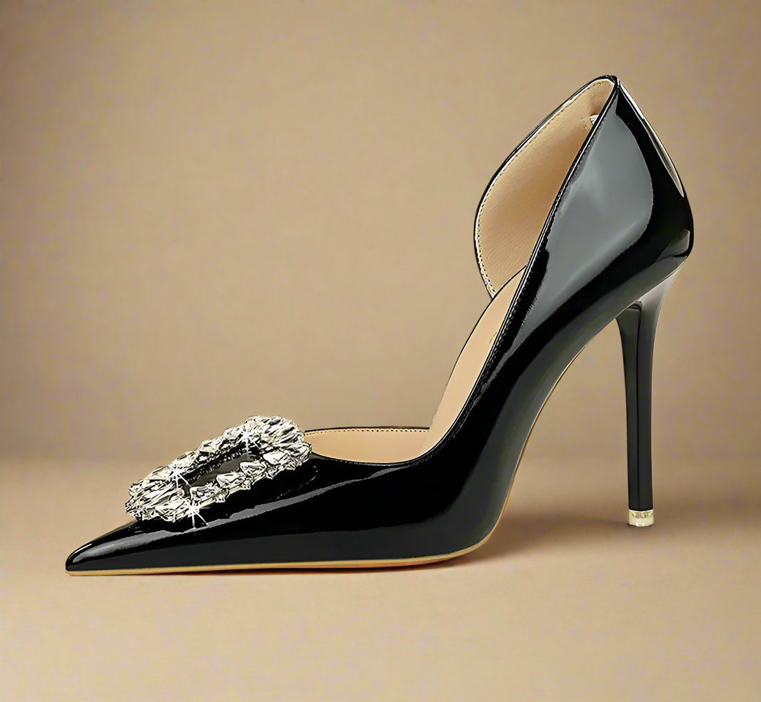 Crystal Hollow Heels
