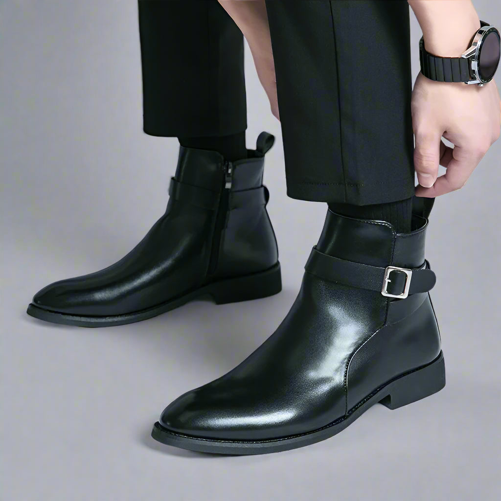 Leather Chelsea Boots