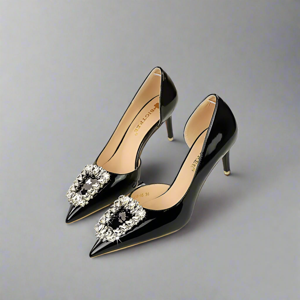 Crystal Hollow Heels