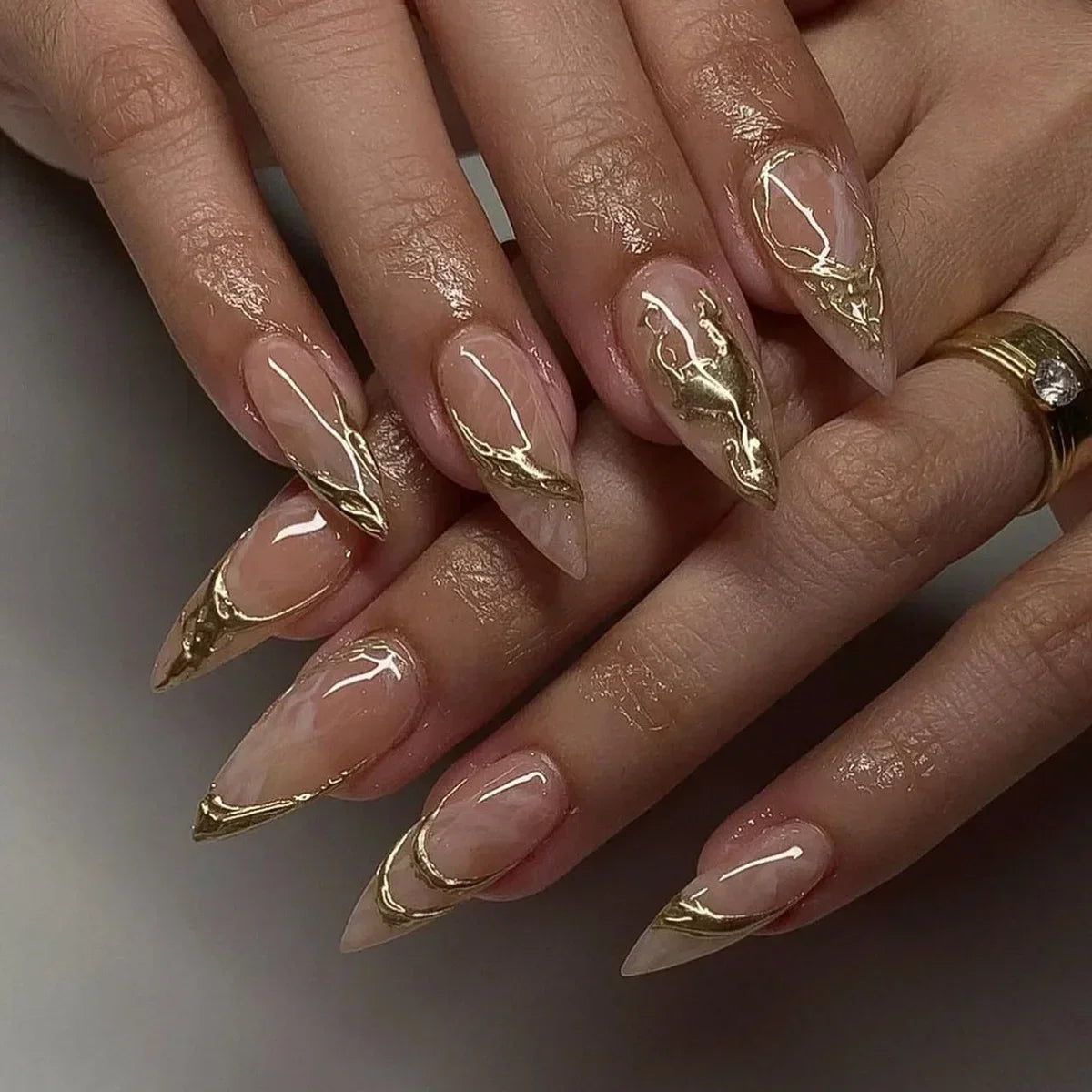 Princess Press on Nails