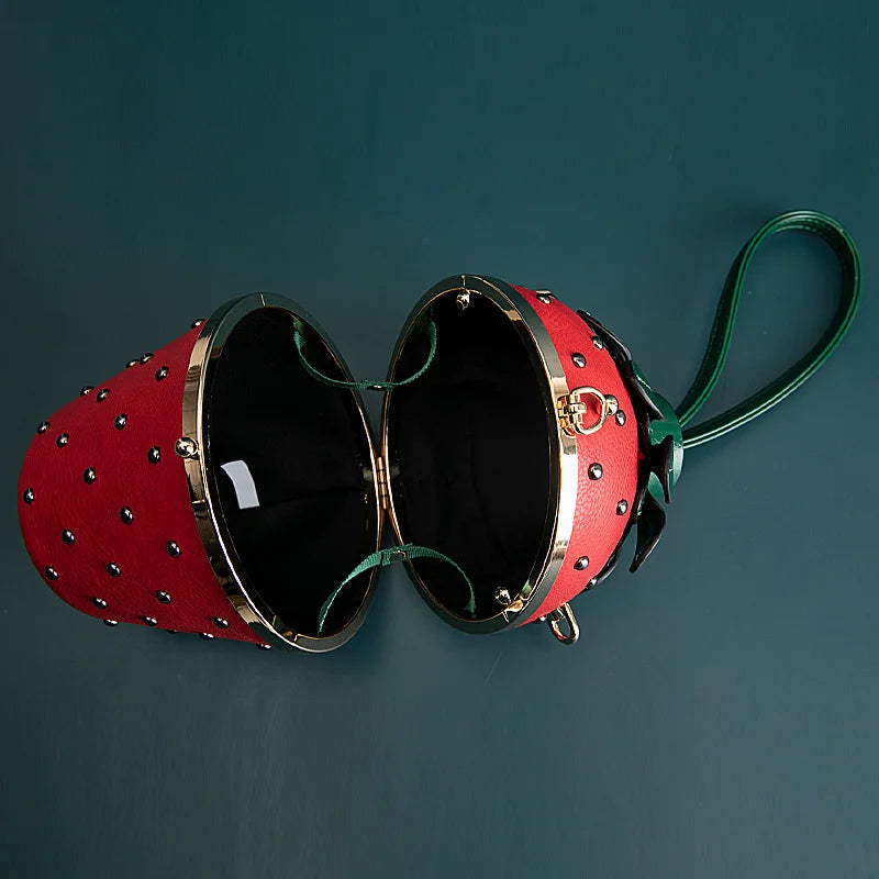 Strawberry luxury clutch Bag