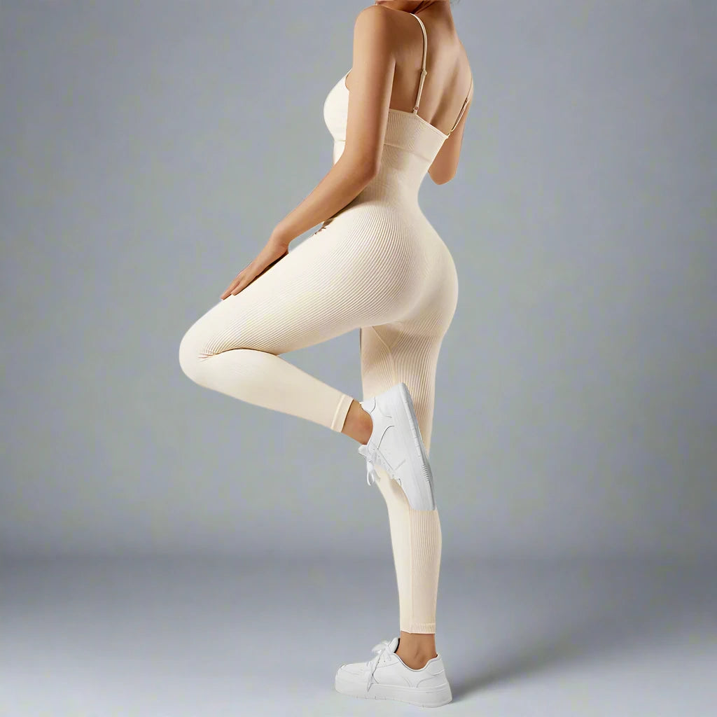 Sleeveless Sportswear Jumpsuit
