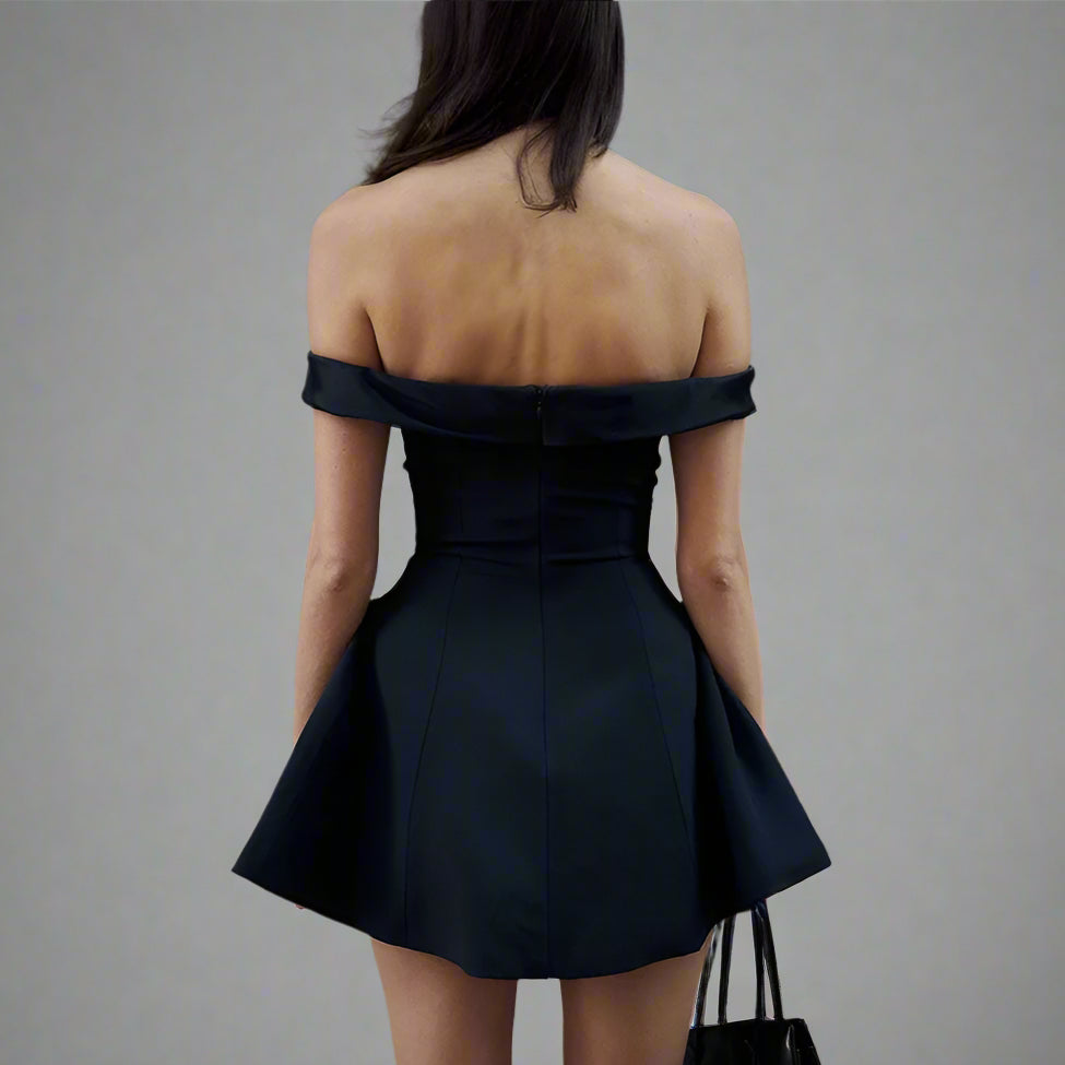 Backless Mini Dress