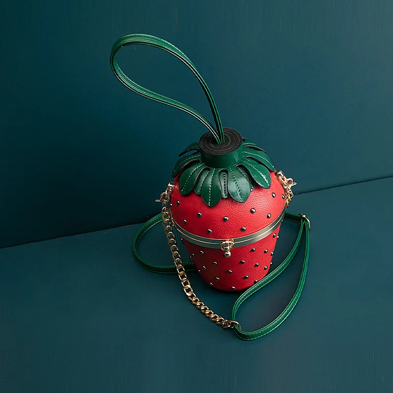 Strawberry luxury clutch Bag