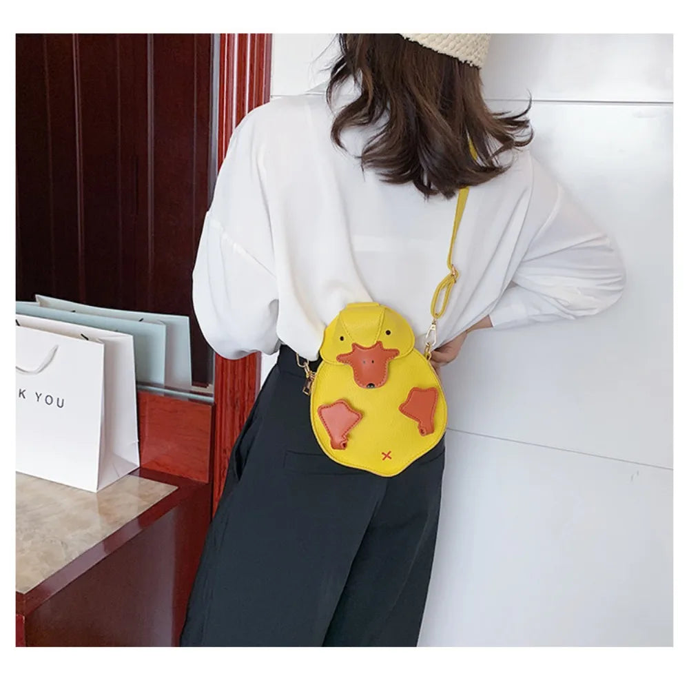 Duck Shape PU Leather Bag
