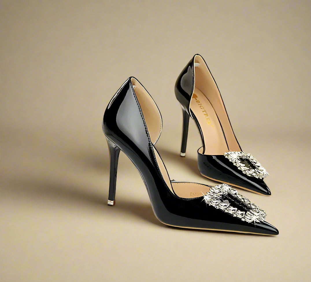 Crystal Hollow Heels