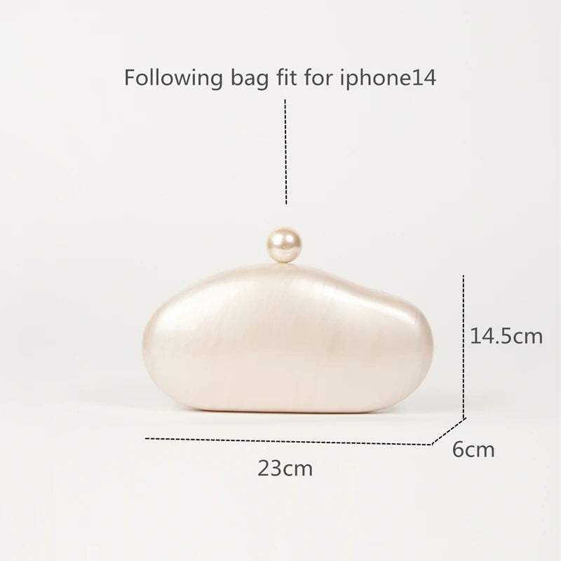 Stone Clutch Bag