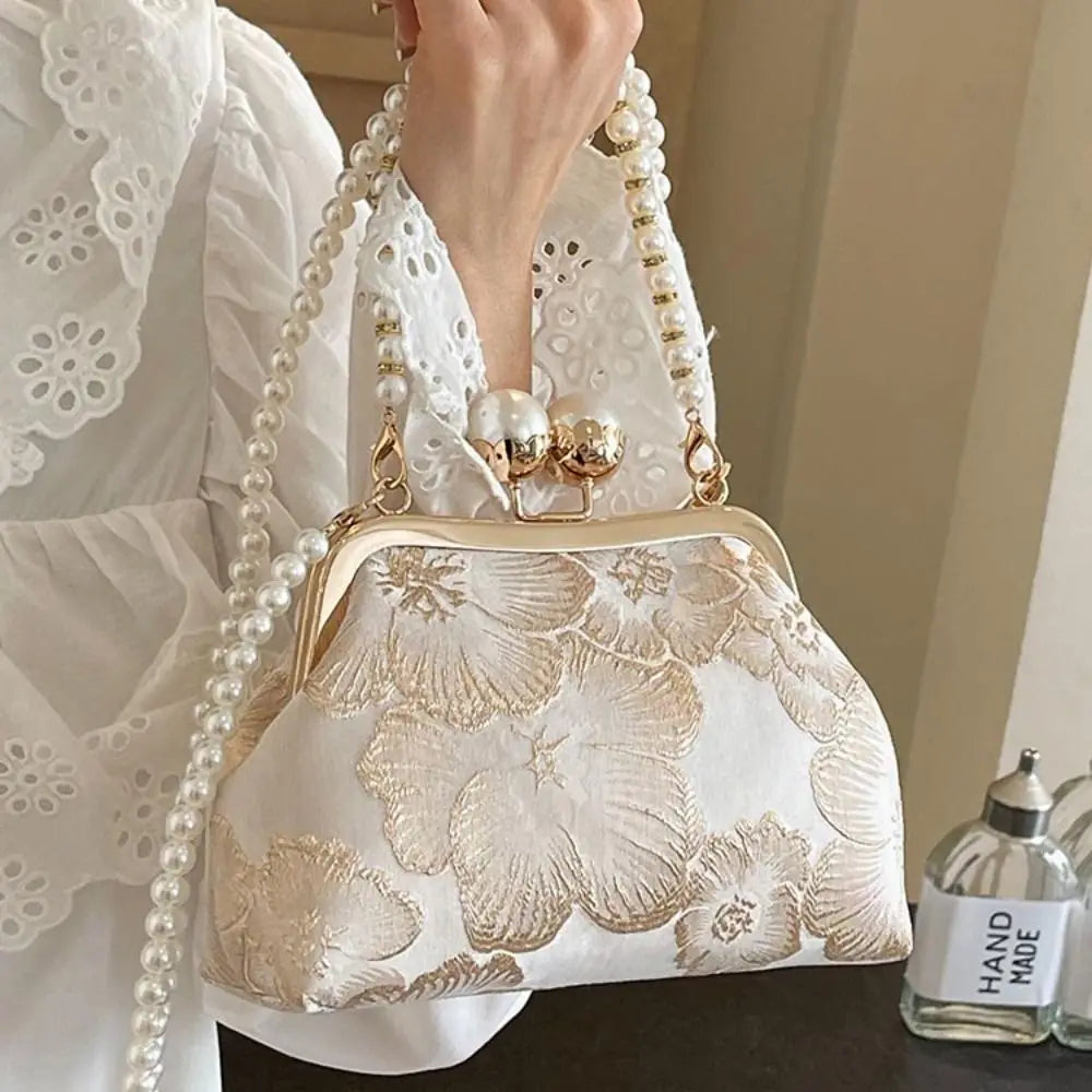 Embroidery Shoulder Purse