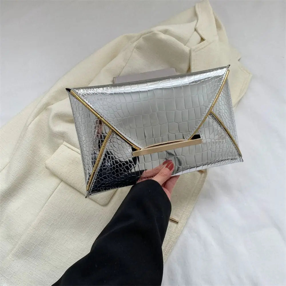 Crocodile Glossy Purse