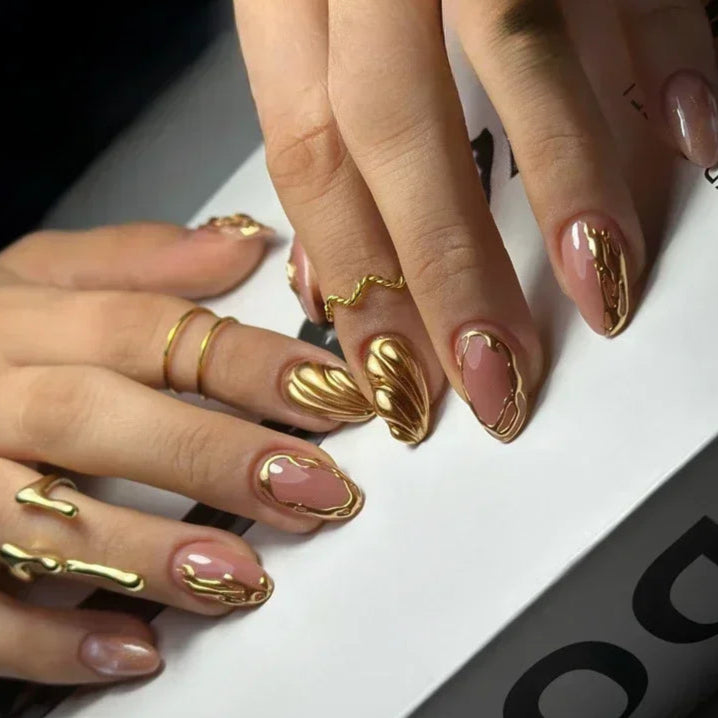 Princess Press on Nails