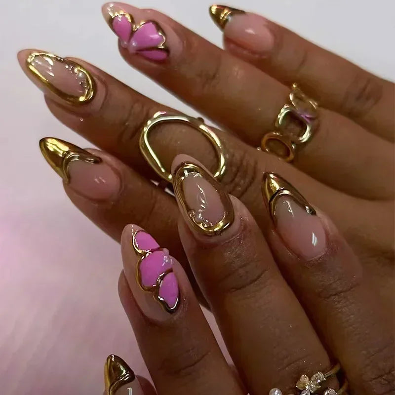 Princess Press on Nails