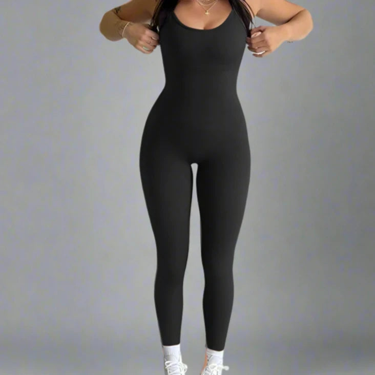 Sleeveless Sportswear Jumpsuit