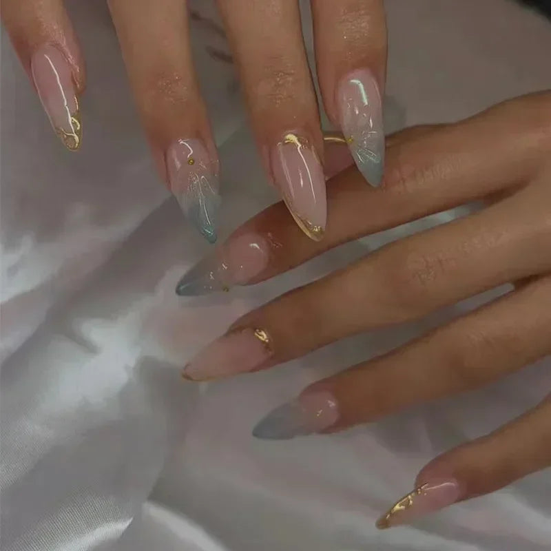 Princess Press on Nails