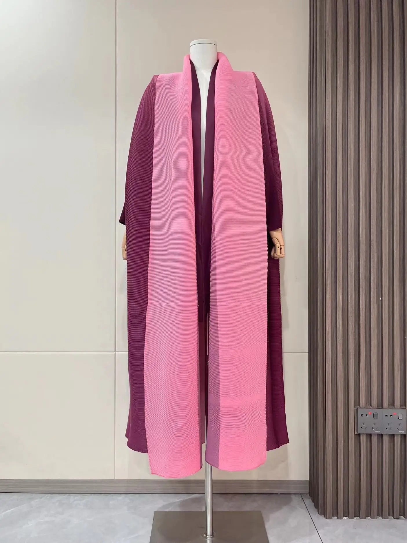 Jacket Bat Sleeve Scarf Coat