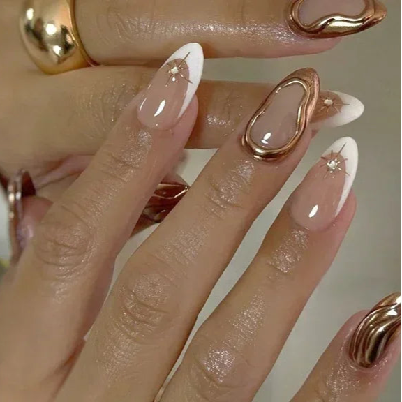 Princess Press on Nails