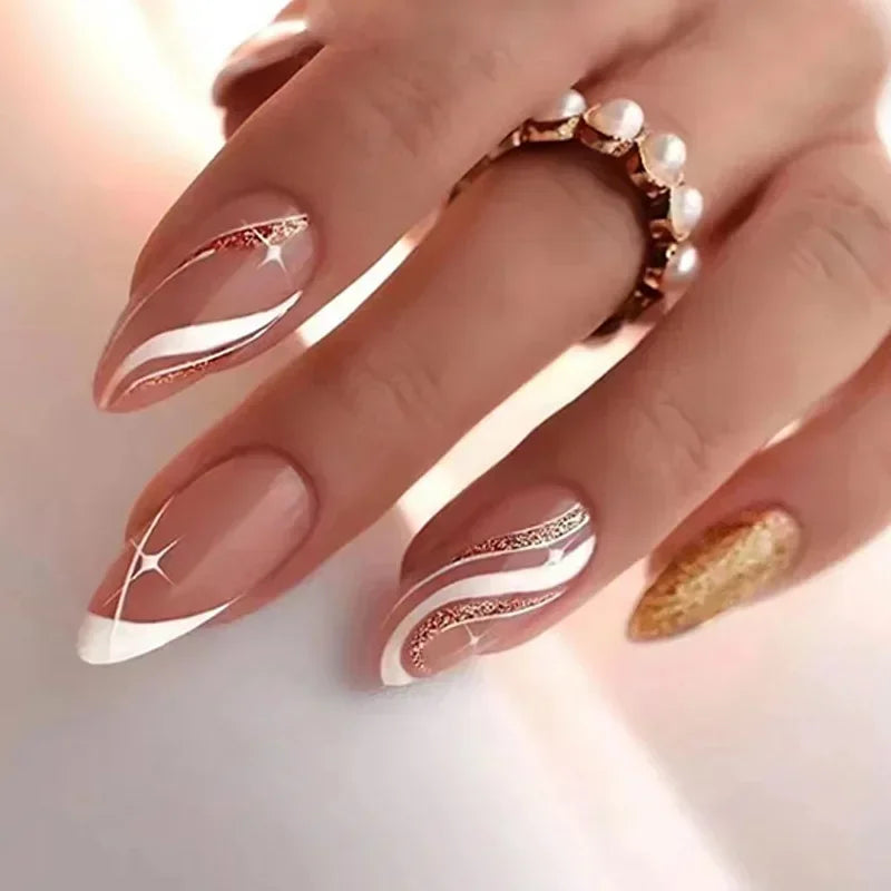 Princess Press on Nails