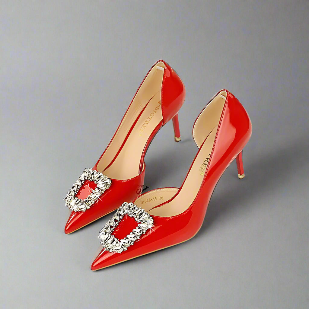 Crystal Hollow Heels