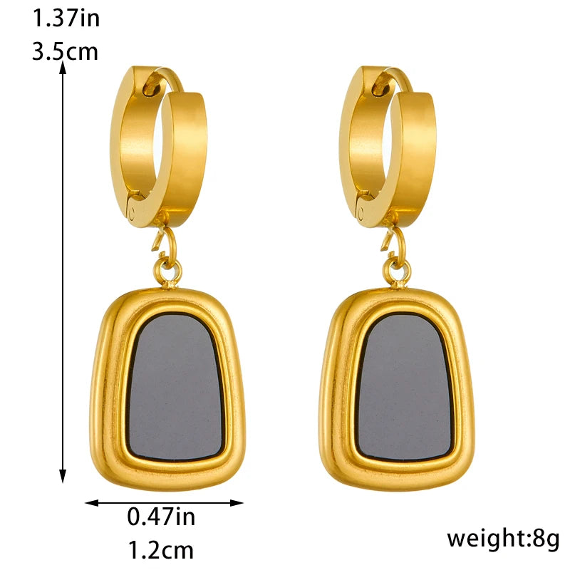 Geometric Necklace Set